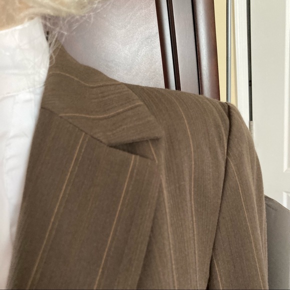 Rafaella Brown 2-pc Job Work Office Suit Size 8  6 - Picture 5 of 16